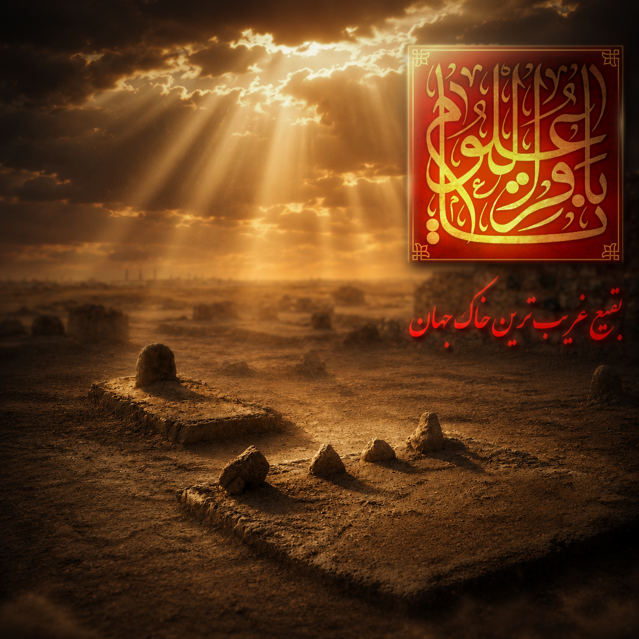 اثر بقیع غریب‌ترین خاک جهان