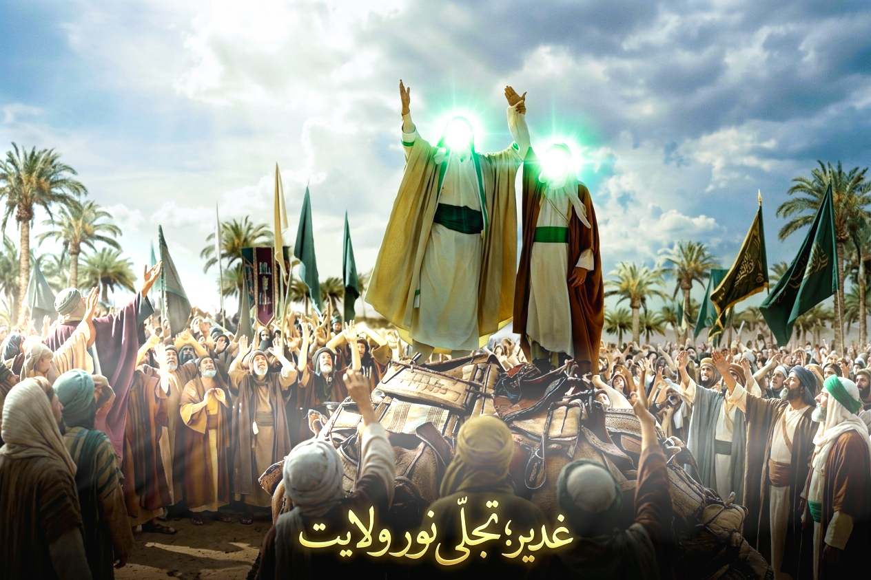 اثر غدیر تجلی نور ولایت