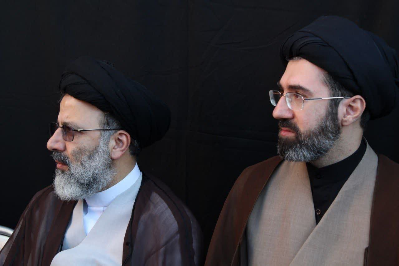 تصاویری از رهبر معظم انقلاب و شهید رئیسی